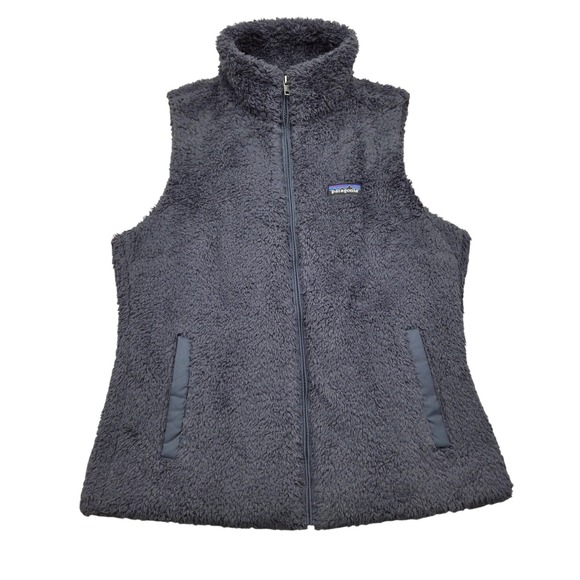 Patagonia Jackets & Blazers - Patagonia Womens Los Gatos Fleece‎ Vest Dark Gray Size Medium Full Zip